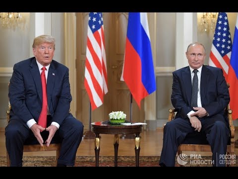 Пресс-конференция Путина и Трампа