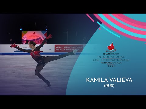 Kamila Valieva (RUS) | Women FS | Skate Canada International 2021 | #GPFigure