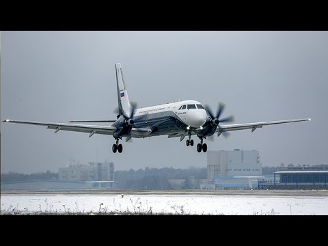 Первый полет нового пассажирского Ил -114-300