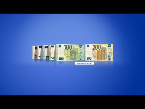 100 and 200 Europa Series Banknotes Unveiling Ceremony
