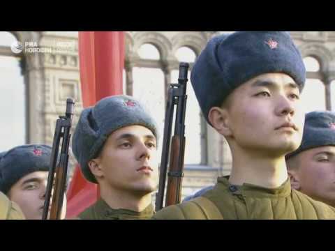 Марш в честь 77-летия военного парада 1941 года на Красной площади