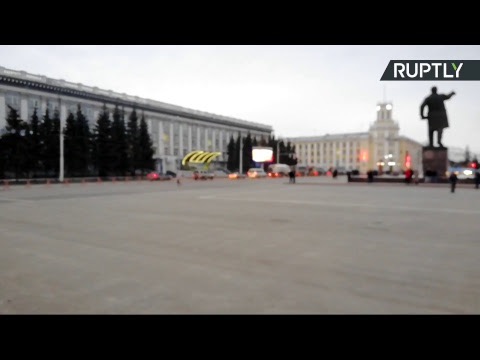 Стихийный митинг в связи с трагедией в ТЦ «Зимняя вишня» в Кемерове