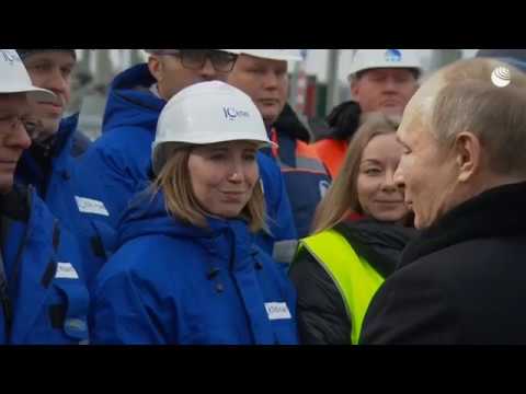 Путин на открытии трассы М-11 между Москвой и Санкт-Петербургом