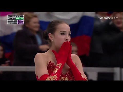 Alina Zagitova European Champs 2018 FS 1 157.97 E
