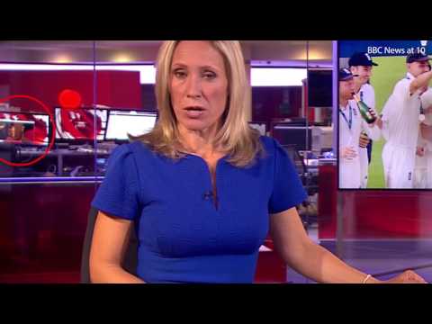 BBC worker spotted watching inappropriate video (HD) - World&#039;s Most Viral Video