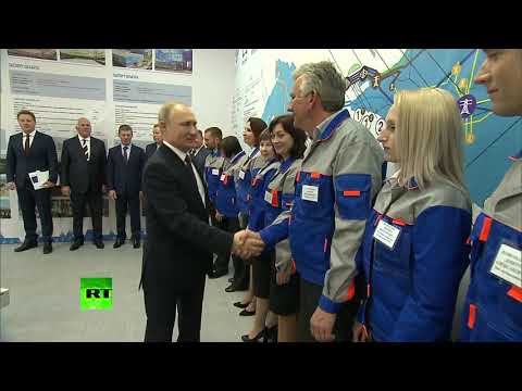 «Начинайте!»: Путин запустил Балаклавскую и Таврическую ТЭС в Крыму