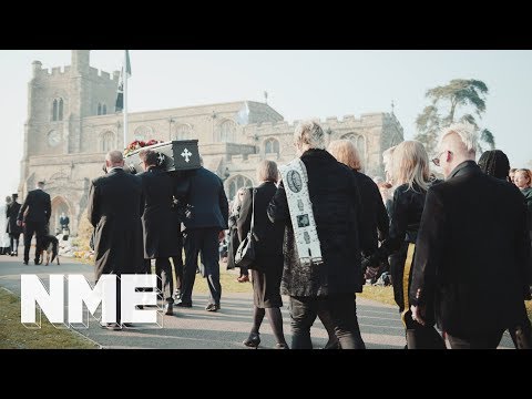 The Prodigy fans pay tribute at Keith Flint&#039;s funeral