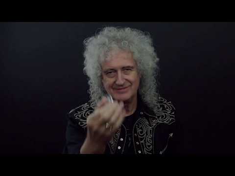 Brian May with the official Queen 2020 Coin