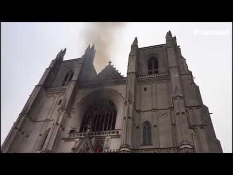 Incendie à la cathédrale de #Nantes. La piste criminelle évoquée