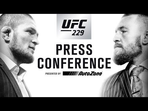UFC 229 Press Conference: Khabib vs McGregor