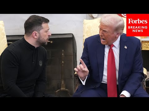 BREAKING NEWS: Trump, Zelensky, And JD Vance Have Shocking Explosive Argument In The Oval Office