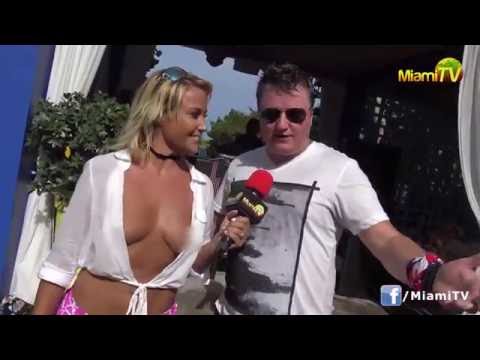 Jenny Scordamaglia @ Miami In Sessions Pool Party - Miami TV