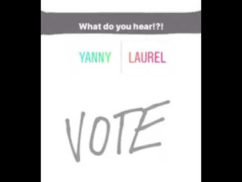 WHAT DO YOU HEAR? LAUREL OR YANNY!! *MUST LISTEN*