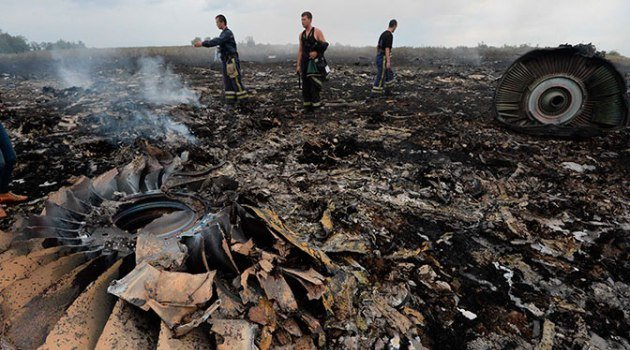 Malaysian Airline Crashes In Ukraine