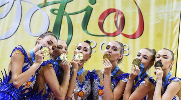 Россия выиграла все золото на ЧМ-2018 по художественной гимнастике