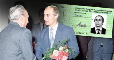 Путин, Штази