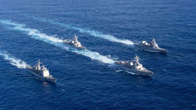 Американский флот в Филиппинском море