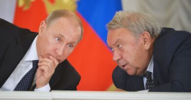 Владимир Путин и Владимир Фортов