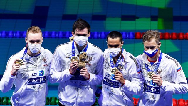 Россия выиграла медальный зачет ЧЕ по водным видам спорта