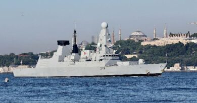 Эсминец HMS Defender ВМС Великобритании