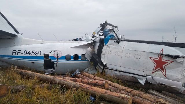 Cамолет L-410 потерпел крушение в Татарстане