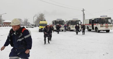 Пожар на шахте «Листвяжная» в Кузбассе