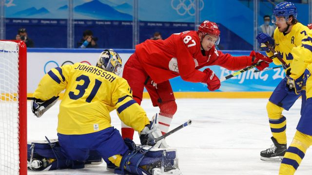 Сборная России по хоккею вышла в финал ОИ-2022