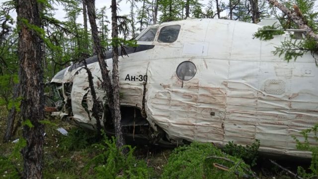 Ан-30 упал в Якутии
