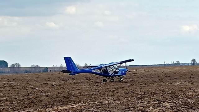 Украинский самолет упал в Брянской области