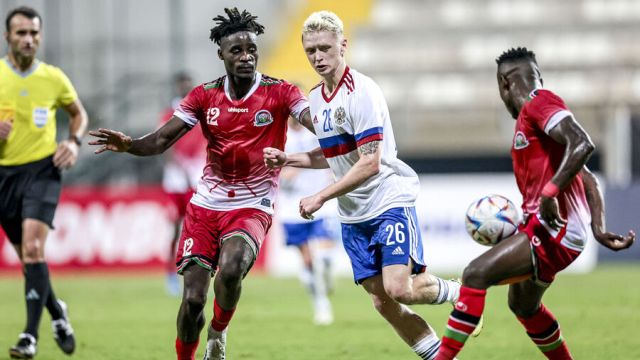 Сборная России по футболу сыграла вничью с Кенией