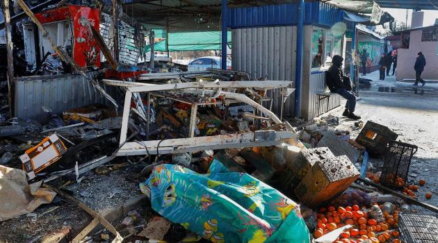 ВСУ нанесли массированный удар по рынку в Донецке