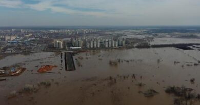 Урал затапливает Оренбург