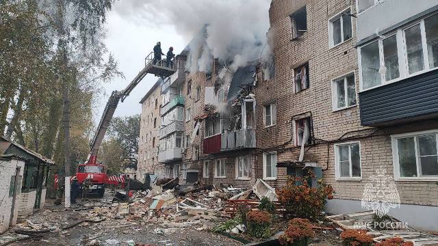 Взрыв газа разрушил жилой дом в Кирсанове