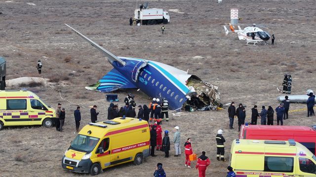 Крушение Embraer 190AR Azerbaijan Airlines в Казахстане