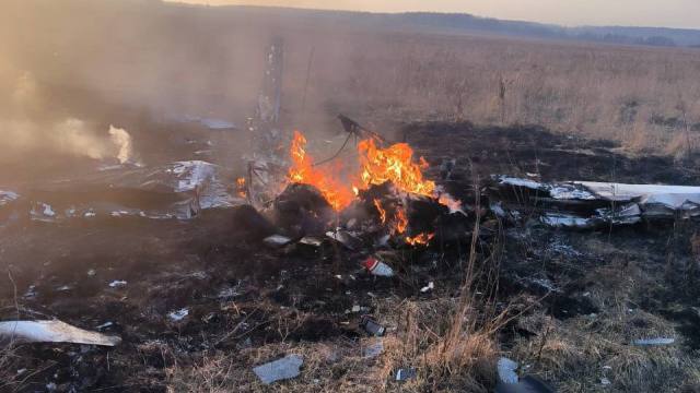 Легкомоторный самолет разбился в Подмосковье