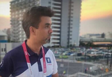 Спортивный комментатор Александр Гришин