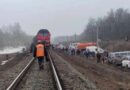 Пассажирский поезд сошел с рельсов в Ульяновской области