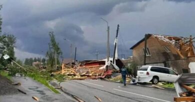 Смерч обрушился на город в Свердловской области (видео) Смерч обрушился на город в Свердловской области